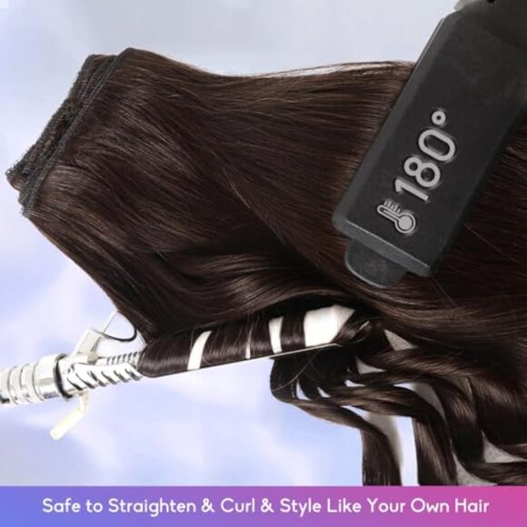 Seamless Clip-In Hair Extensions Remy Human Hair Voluminous Chic Style main image 7